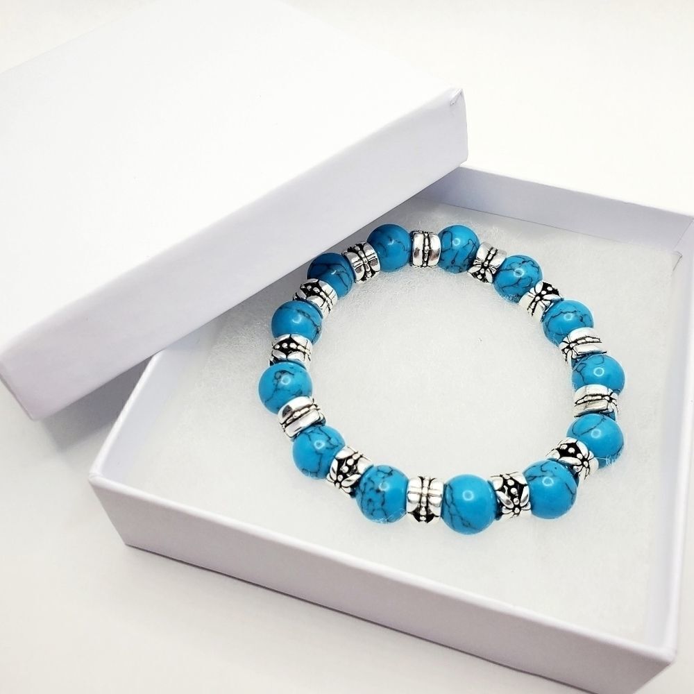 Hand Crafted Tibetan Style Turquoise Bracelet